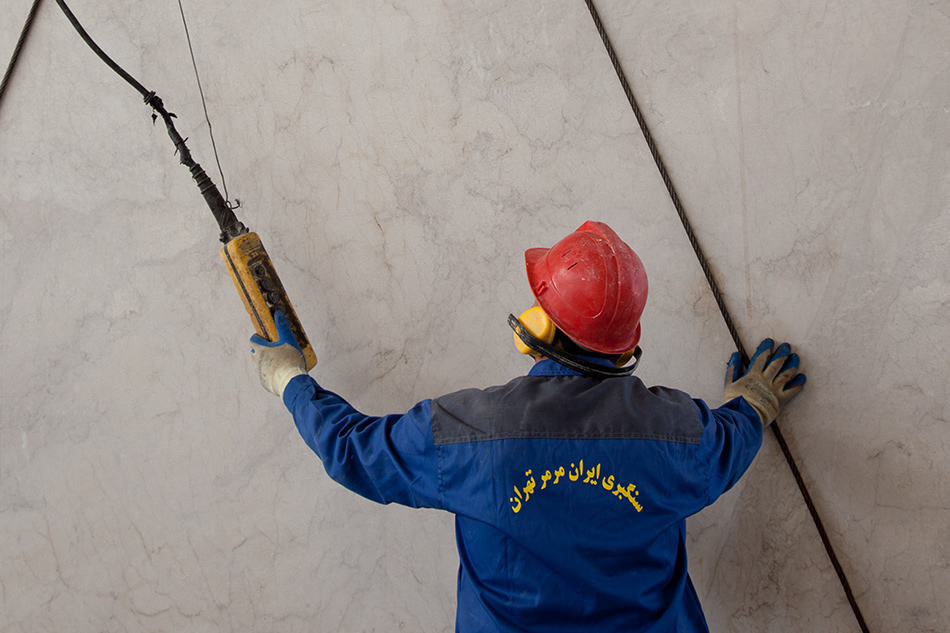 IRAN MARMAR  Slab Production line